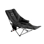 Modern Minimalist Oxford Fabric Rectangular Folding Recliner Chair – Portable Outdoor Patio Lounge