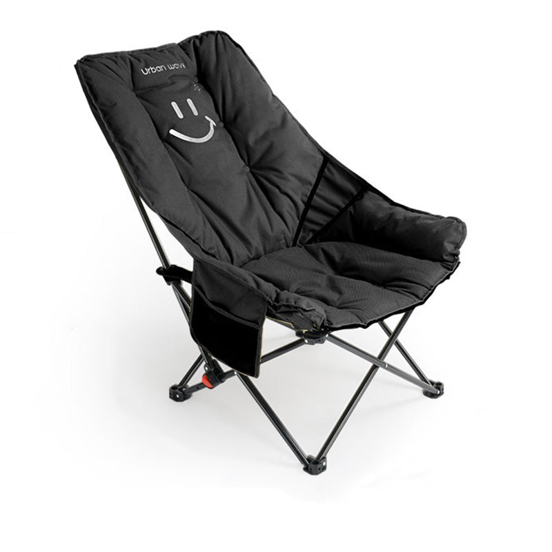 Modern Minimalist Oxford Fabric Rectangular Folding Recliner Chair – Portable Outdoor Patio Lounge