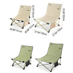 Modern Minimalist Outdoor Recliner Chair with Fabric Upholstery and Carbon Steel Rectangular Frame