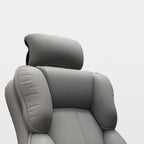 Contemporary Luxury Square Microfiber Leather Cat Scratch Leather Aluminum Alloy Gaming Chair Adjustable Backrest Footrest For Study