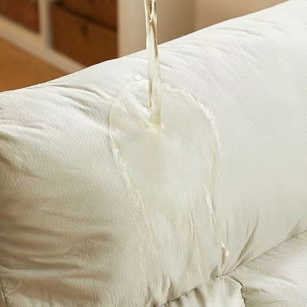 Sillón Reclinable Cuadrado Moderno de Polipiel de Lujo con Estructura de Acero al Carbono, Respaldo y Reposabrazos Cómodos para Sala de Estar