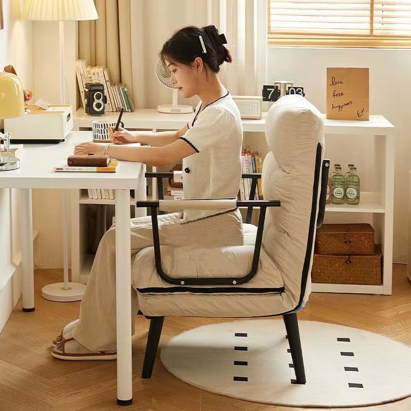 Sillón Reclinable Cuadrado Moderno de Polipiel de Lujo con Estructura de Acero al Carbono, Respaldo y Reposabrazos Cómodos para Sala de Estar