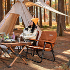 Silla de camping moderna, minimalista, rectangular, para exteriores, de aleación de aluminio, tela Oxford, algodón, plegable, desmontable, con respaldo y apoyabrazos para jardín