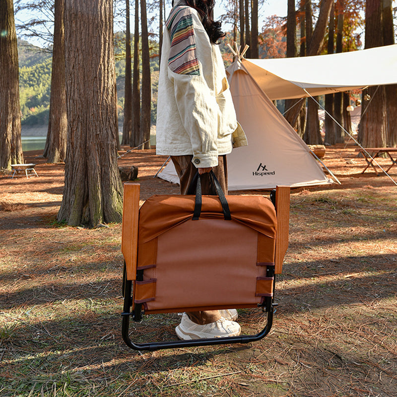 Silla de camping moderna, minimalista, rectangular, para exteriores, de aleación de aluminio, tela Oxford, algodón, plegable, desmontable, con respaldo y apoyabrazos para jardín