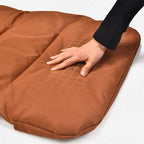 Silla de camping moderna, minimalista, rectangular, para exteriores, de aleación de aluminio, tela Oxford, algodón, plegable, desmontable, con respaldo y apoyabrazos para jardín