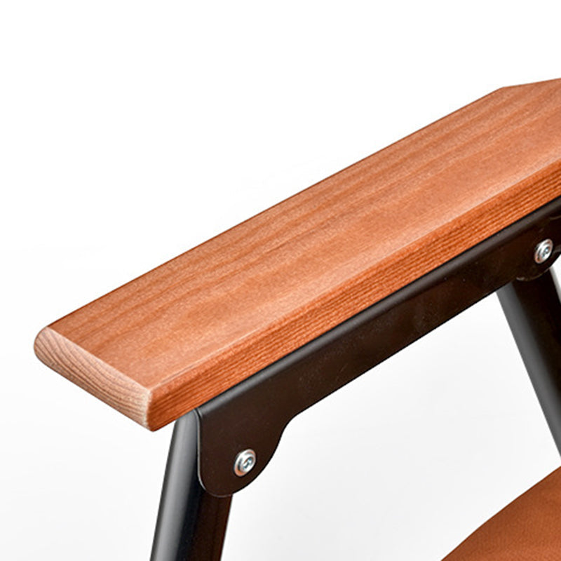 Silla de camping moderna, minimalista, rectangular, para exteriores, de aleación de aluminio, tela Oxford, algodón, plegable, desmontable, con respaldo y apoyabrazos para jardín