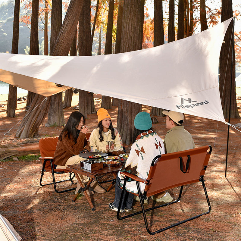 Silla de camping moderna, minimalista, rectangular, para exteriores, de aleación de aluminio, tela Oxford, algodón, plegable, desmontable, con respaldo y apoyabrazos para jardín