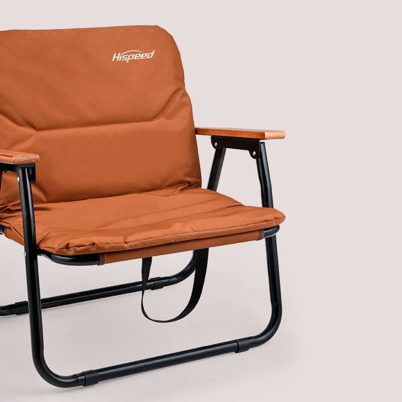 Silla de camping moderna, minimalista, rectangular, para exteriores, de aleación de aluminio, tela Oxford, algodón, plegable, desmontable, con respaldo y apoyabrazos para jardín