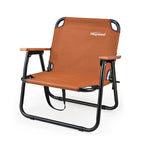 Silla de camping moderna, minimalista, rectangular, para exteriores, de aleación de aluminio, tela Oxford, algodón, plegable, desmontable, con respaldo y apoyabrazos para jardín