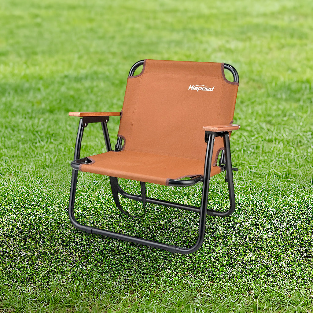 Modern Minimalist Rectangle Outdoor Aluminum Alloy Oxford Fabric Cotton Foldable Detachable Camping Chair Backrest Armrest For Garden
