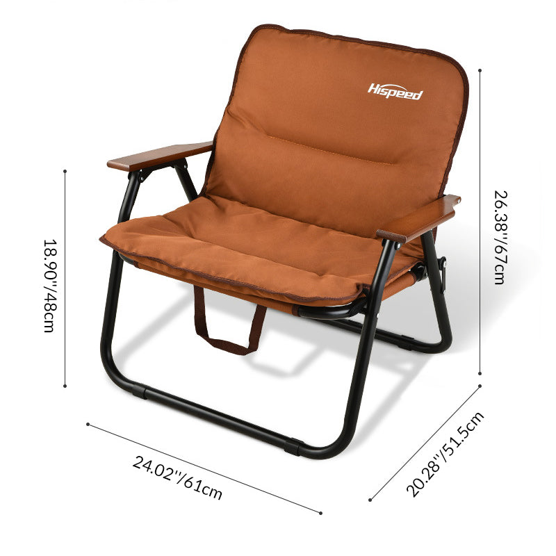 Silla de camping moderna, minimalista, rectangular, para exteriores, de aleación de aluminio, tela Oxford, algodón, plegable, desmontable, con respaldo y apoyabrazos para jardín