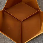 Modern Minimalist Square PE Stool, Armless, Low-Profile for Dining Room & Kitchen