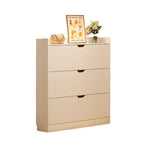 Modern Minimalist Ultra-Thin Rectangular Eco-Friendly Engineered Wood Shoe Storage 2/3-Cabinet For Entryways