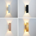 Moderna Lámpara de Pared LED Sencilla de 6W para Interiores, Dormitorio, Sala de Estar, Iluminación del Hogar, Pasillo, Decoración, Aplique de Aluminio AC85-265V