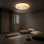 Celestial Moon Ceiling Light Dimmable Zen Lamp for Yoga Studio, Meditation Room and Living Room