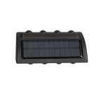 Modern Solar Up and Down Wall Sconce Waterproof Multi-Beam LED Outdoor Light for Garden and Fence