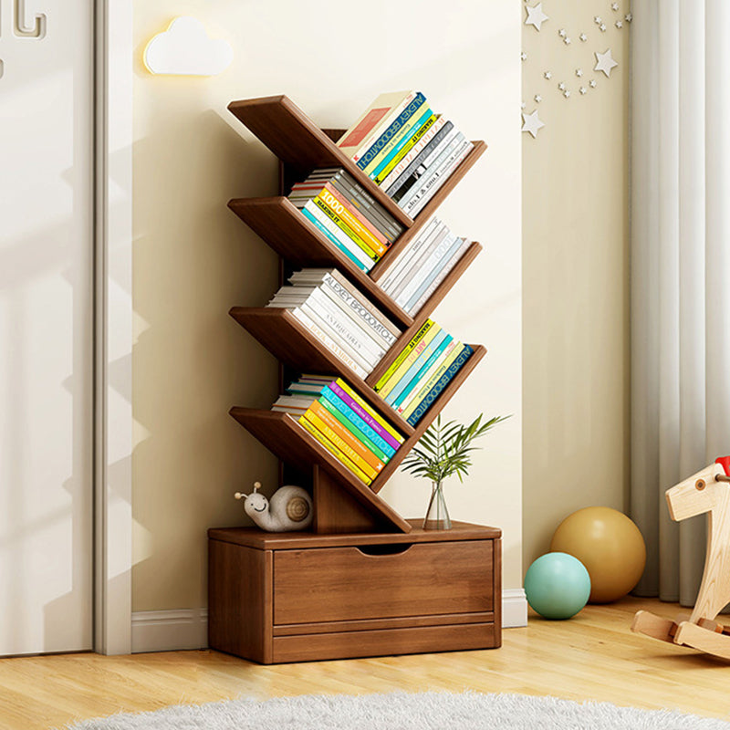 Contemporary Creative Rectangular Eco-Friendly Board 6/8/10/12 Tier Bookshelves For Home Office