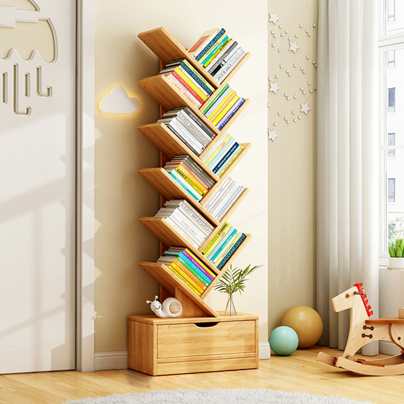 Contemporary Creative Rectangular Eco-Friendly Board 6/8/10/12 Tier Bookshelves For Home Office