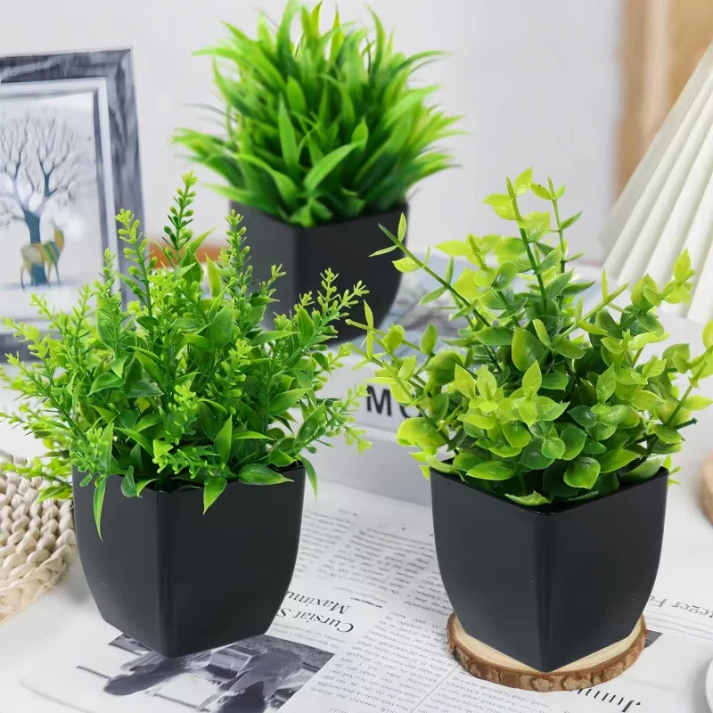 Lifelike Premium Faux Plant Maintenance-Free Artificial Greenery for Modern Home and Office Decor