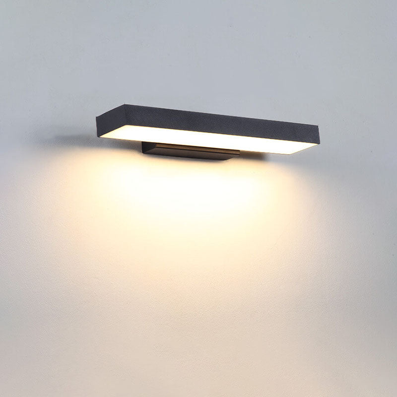 Automatic Motion Sensor LED Security Porch Light Waterproof Outdoor Wall Sconce for Safe Driveway and Front Door