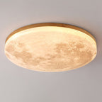 Celestial Moon Ceiling Light Dimmable Zen Lamp for Yoga Studio, Meditation Room and Living Room