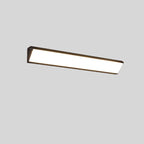 Lámpara de pared LED impermeable rectangular de aluminio industrial contemporánea para patio exterior