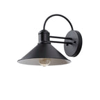 Contemporary Industrial Barn Iron Antique 1-Light Outdoor Waterproof Wall Sconce Lamp For Outdoor