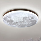 Celestial Moon Ceiling Light Dimmable Zen Lamp for Yoga Studio, Meditation Room and Living Room