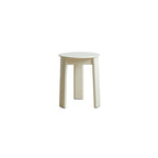 Taburete Bajo Moderno Creativo con Base de Plástico ABS Redonda-Rectangular-Triangular – Acento para Sala de Estar