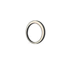 Modern Minimalist Crescent Circle Stainless Steel PC Waterproof LED Wall Sconce Lamp For Outdoor Patio