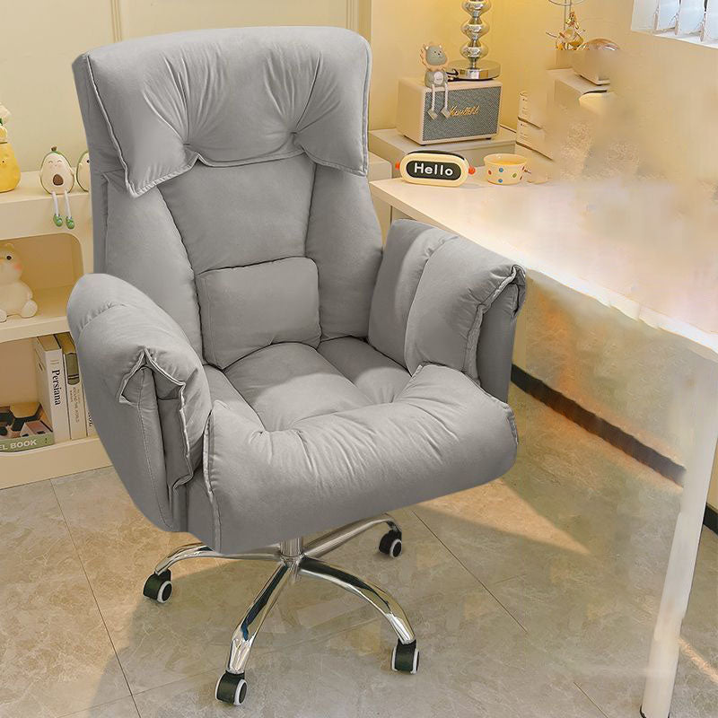 Modern Minimalist Adjustable Recliner Footrest – Square Fabric Upholstery, Cushioned Foam, Steel & Aluminum Alloy – Home & Office