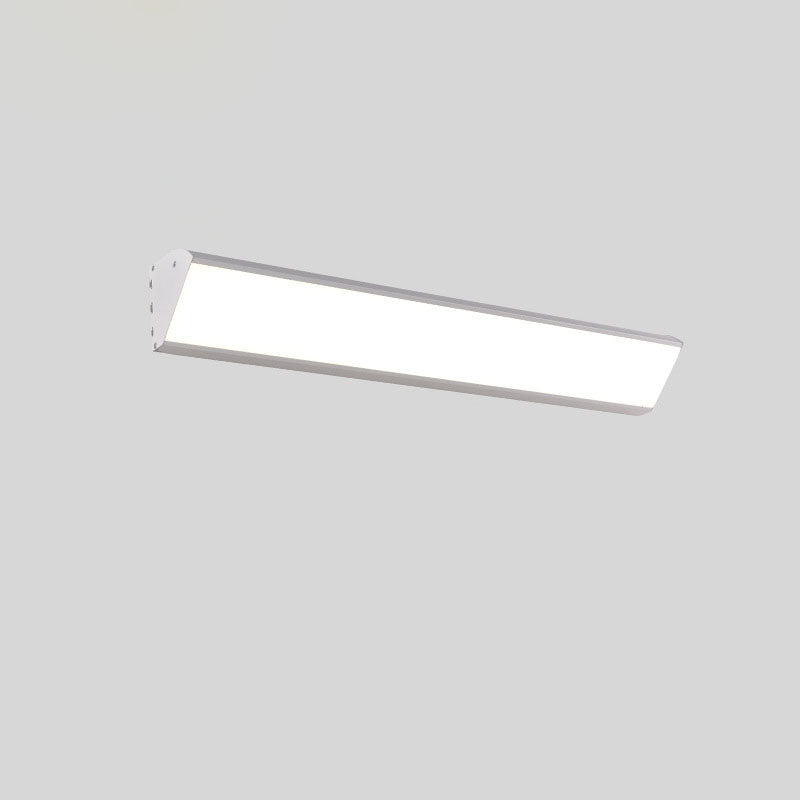 Contemporary Industrial Rectangular Aluminum PC Waterproof LED Wall Sconce Lamp For Outdoor Patio