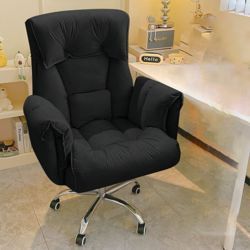 Modern Minimalist Adjustable Recliner Footrest – Square Fabric Upholstery, Cushioned Foam, Steel & Aluminum Alloy – Home & Office