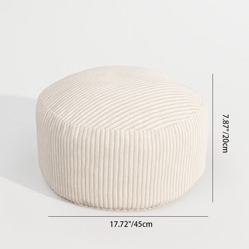 Sillón reclinable de madera tapizado en pana con diseño nórdico contemporáneo, respaldo y reposapiés para sala de estar