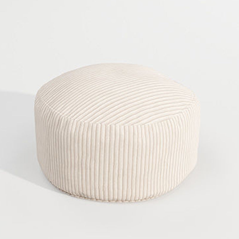 Sillón reclinable de madera tapizado en pana con diseño nórdico contemporáneo, respaldo y reposapiés para sala de estar