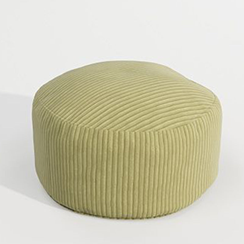 Sillón reclinable de madera tapizado en pana con diseño nórdico contemporáneo, respaldo y reposapiés para sala de estar