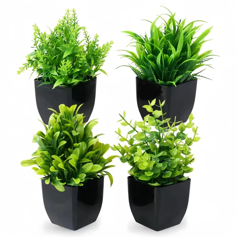 Lifelike Premium Faux Plant Maintenance-Free Artificial Greenery for Modern Home and Office Decor
