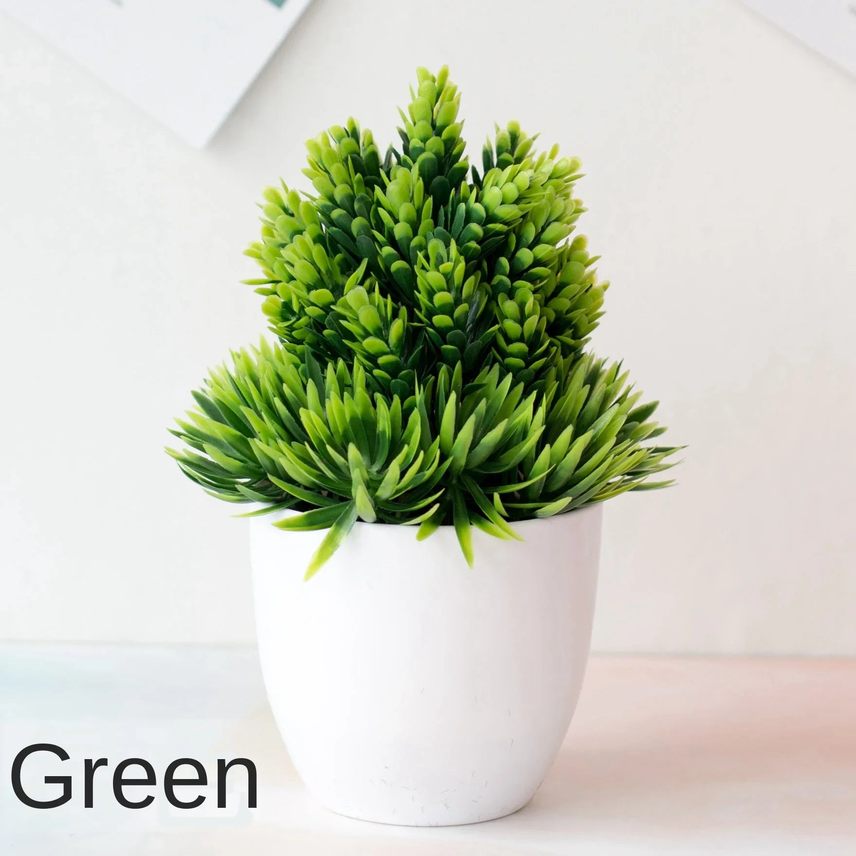 Premium and Artificial Wabi-Sabi Faux Bonsai Tree Lifelike Zen Botanical Accent for Executive Desk and Minimalist Decor