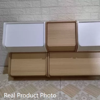 Armario organizador modular de cubos de MDF nórdico contemporáneo con puertas para dormitorio y sala de estar, para libros, juguetes y aperitivos, multicapa