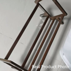 Modern Minimalist Rhombus Nan Bamboo Bookshelf For Living Room