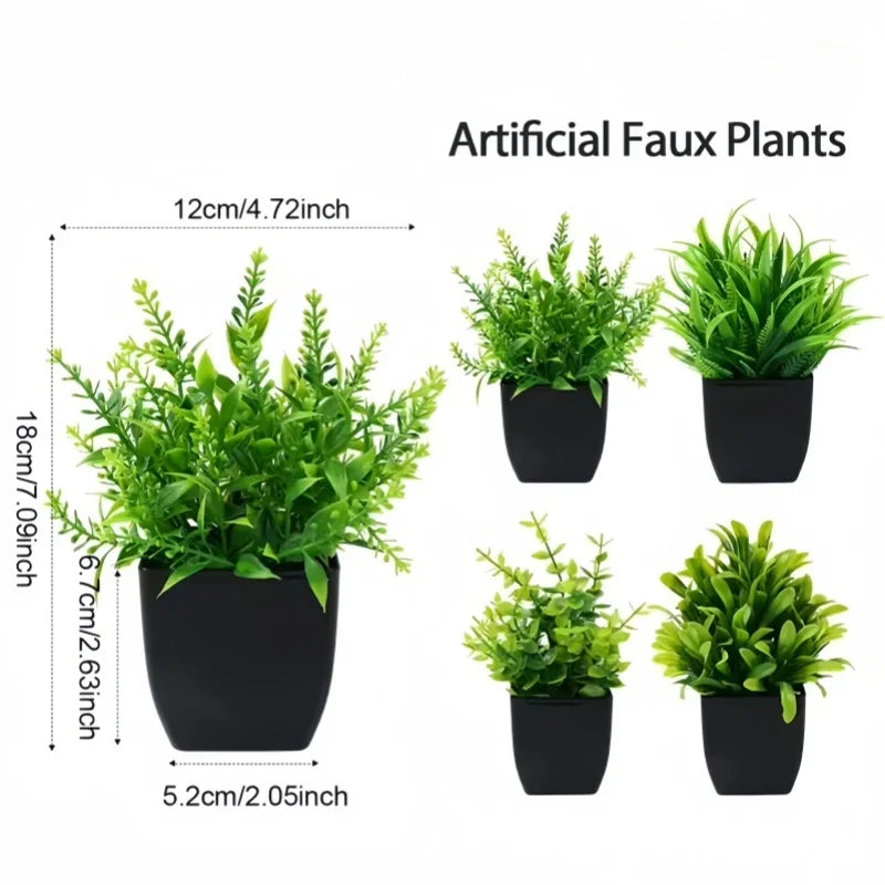 Lifelike Premium Faux Plant Maintenance-Free Artificial Greenery for Modern Home and Office Decor