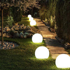 Globo de luz solar LED impermeable con cambio de color RGB para exteriores con control remoto, inalámbrico, para jardín y piscina