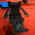 Modern Minimalist Foldable Rectangular Reclining Lounge Chair – Oxford Fabric, Carbon Steel Frame, Portable Outdoor Patio Chair