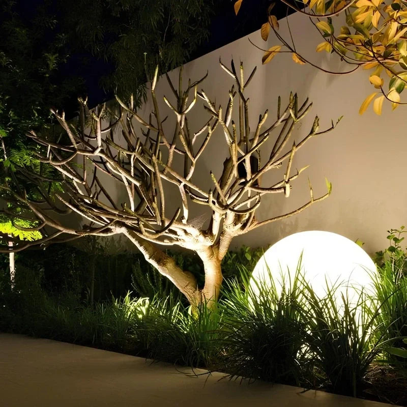 Globo de luz solar LED impermeable con cambio de color RGB para exteriores con control remoto, inalámbrico, para jardín y piscina